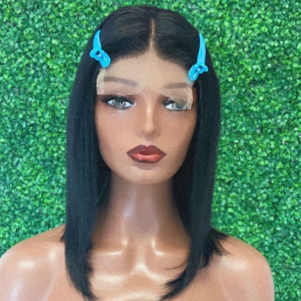 4X4 16” Brazilian human hair bob